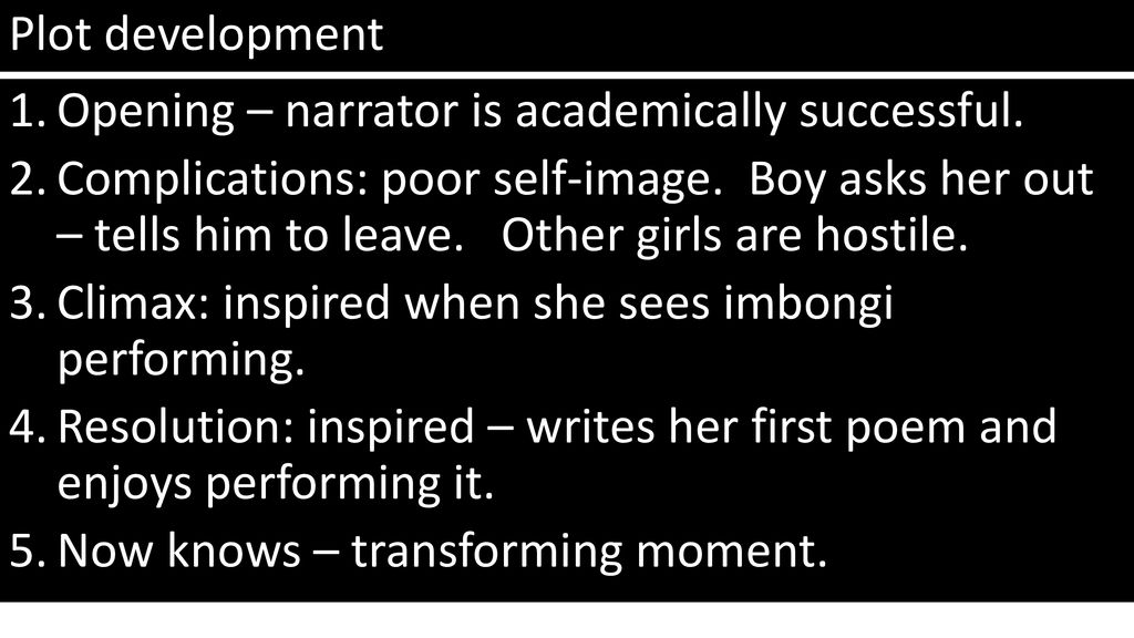 Transforming Moments Gcina Mhlophe Ppt Download
