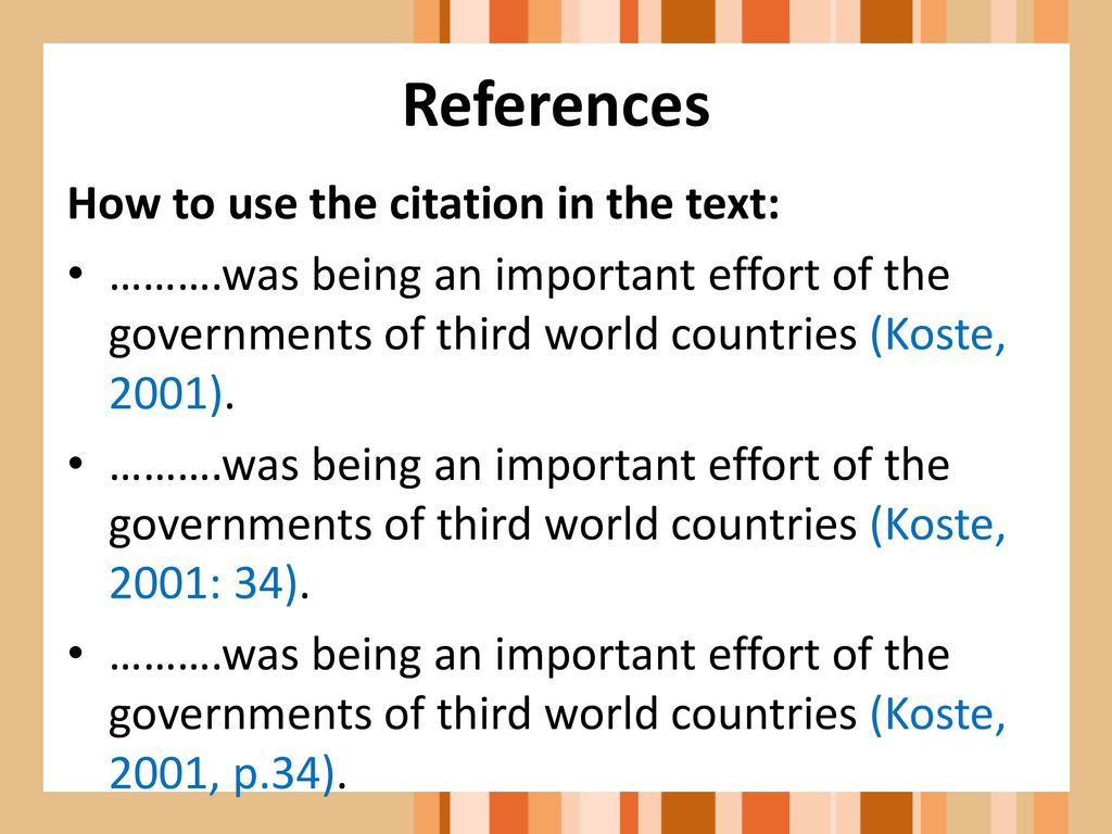 Harvard Referencing Ppt Download