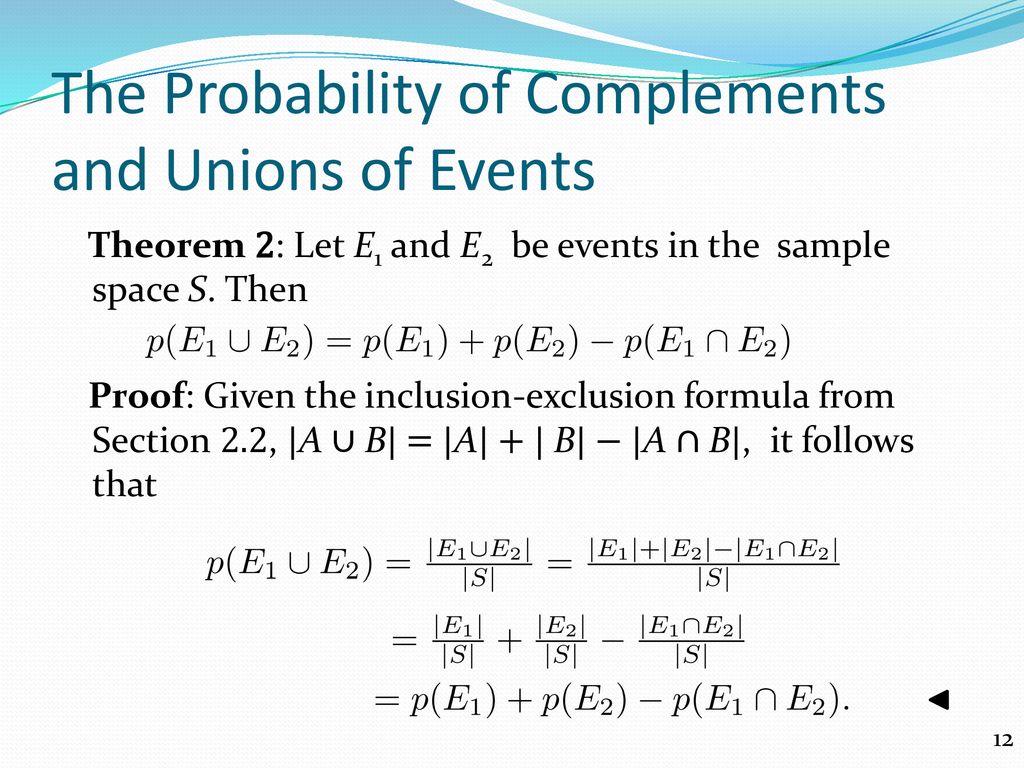 Discrete Probability Chapter ppt download