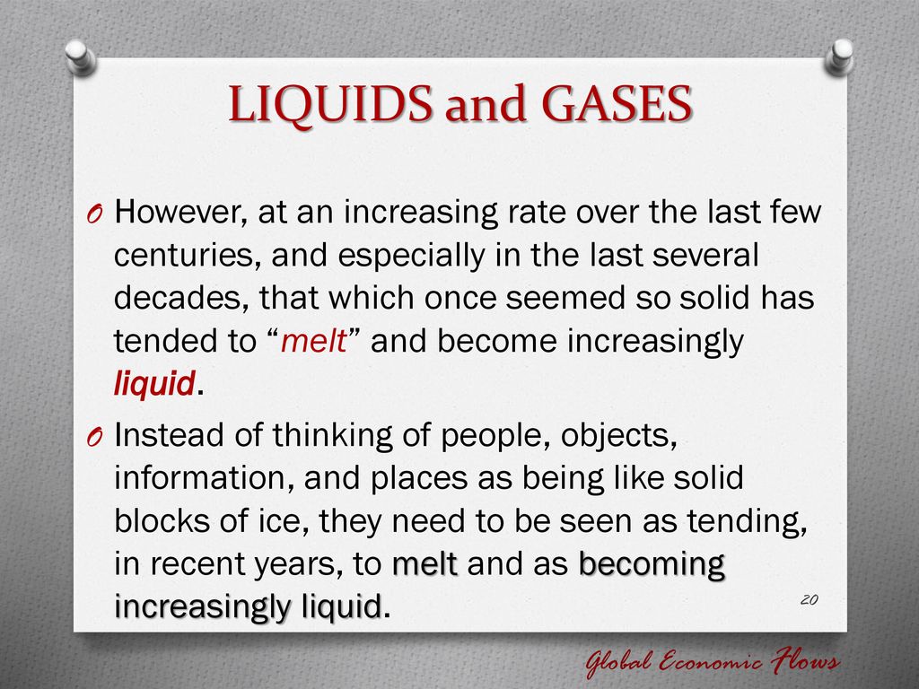 LIQUIDS and GASES
