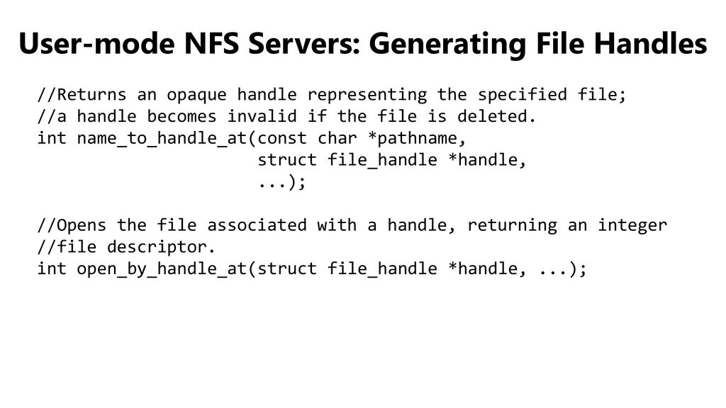 the file handle is invalid the file handle is invalid