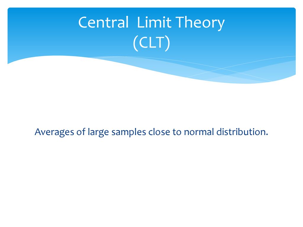 Lecture 3: Distribution of random variables - ppt download