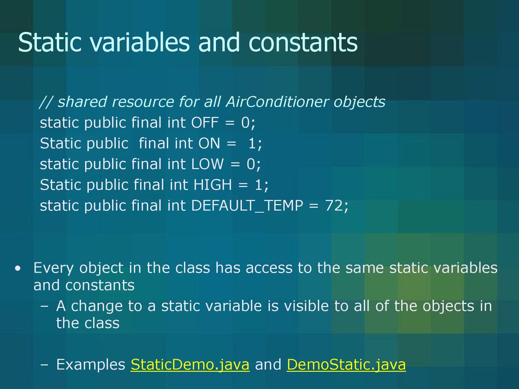 Classes. - ppt download
