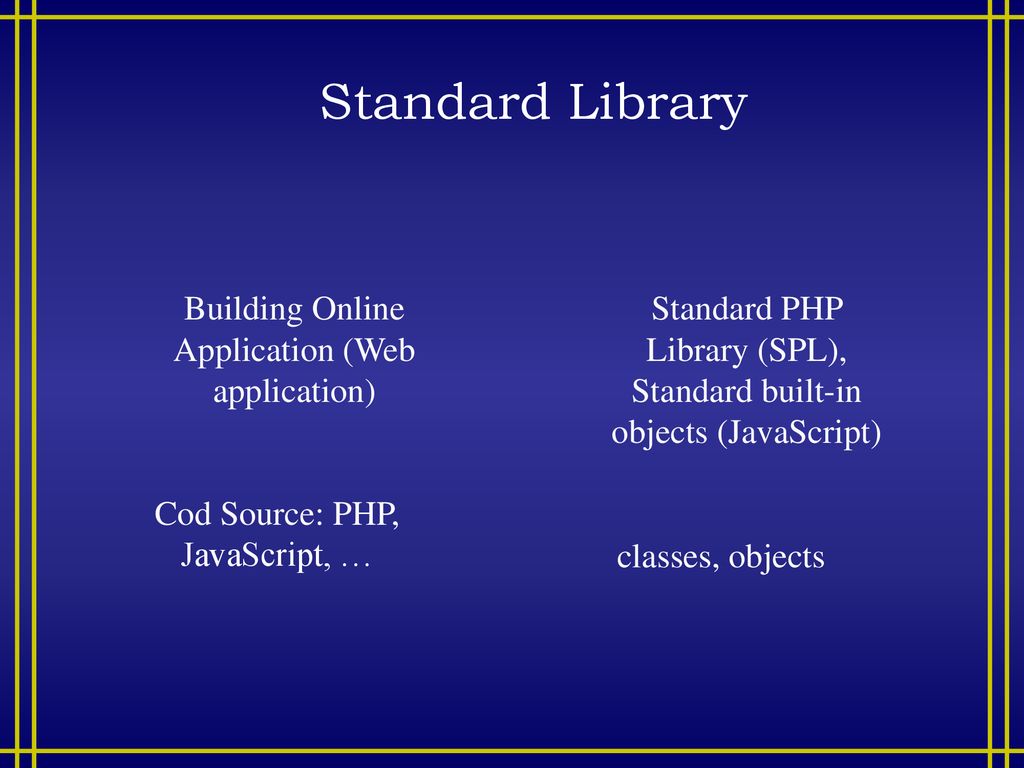An Introduction to SPL, the Standard PHP Library