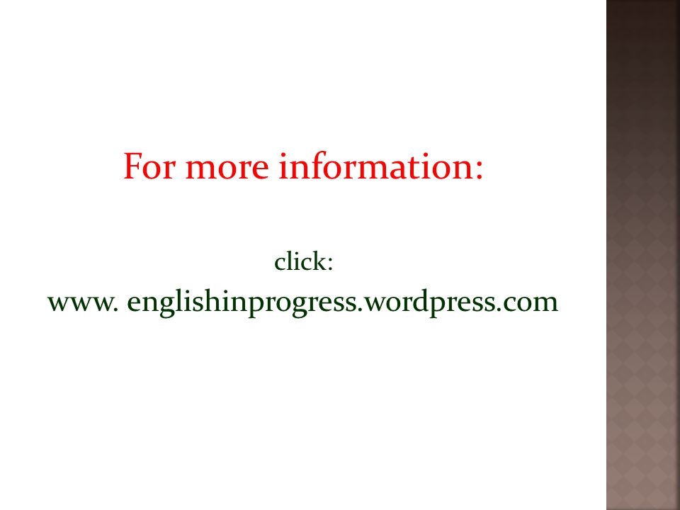 www. englishinprogress.wordpress.com