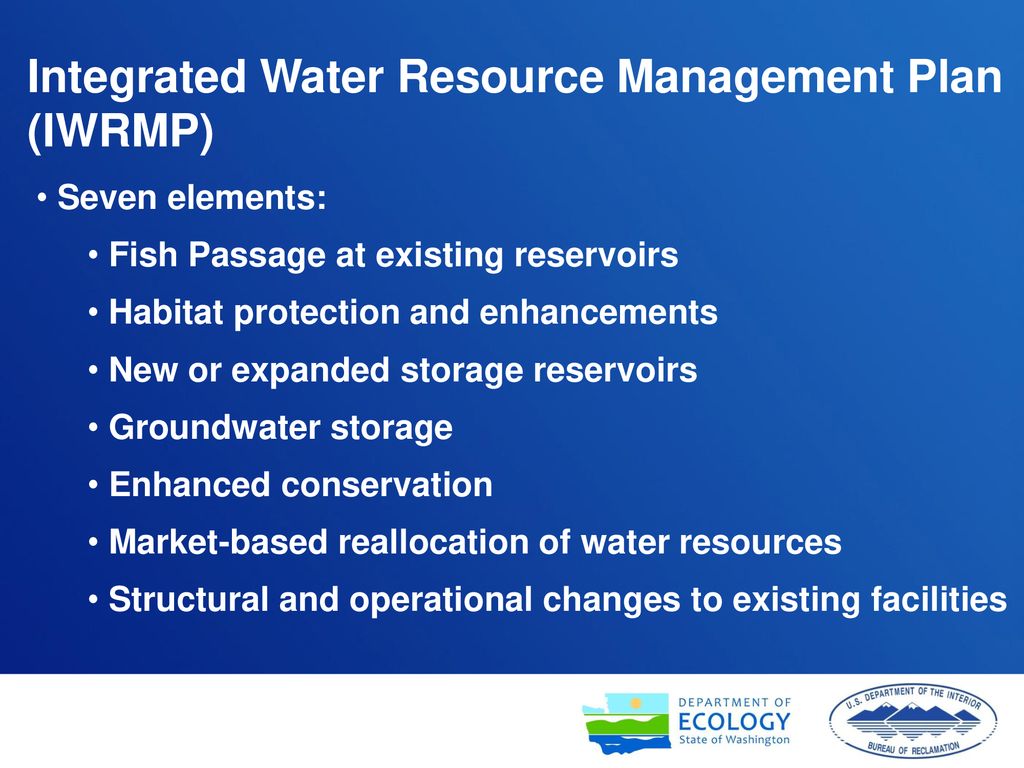 Yakima River Basin Integrated Water Resource Management Plan 2011