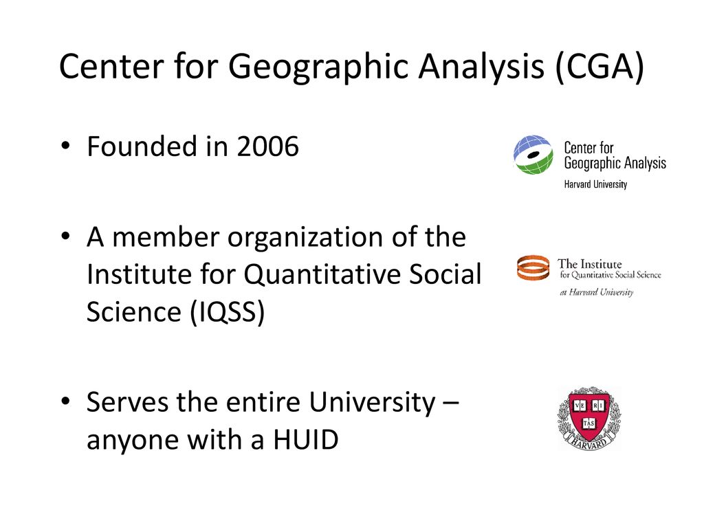 IQSS Computer Labs Institute for Quantitative Social Science