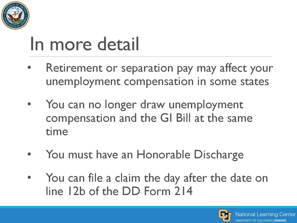 Unemployment Compensation (UCX) ppt download