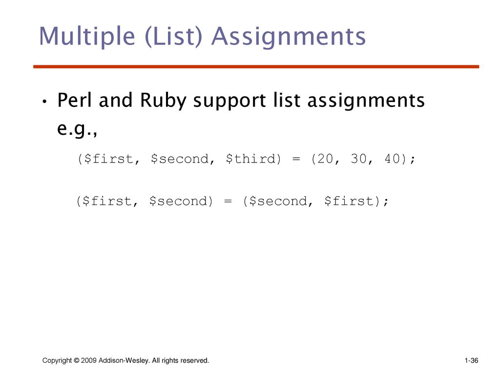Expressions and Assignment Statements - ppt download