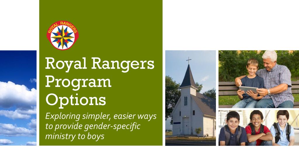 Royal Rangers Program Options
