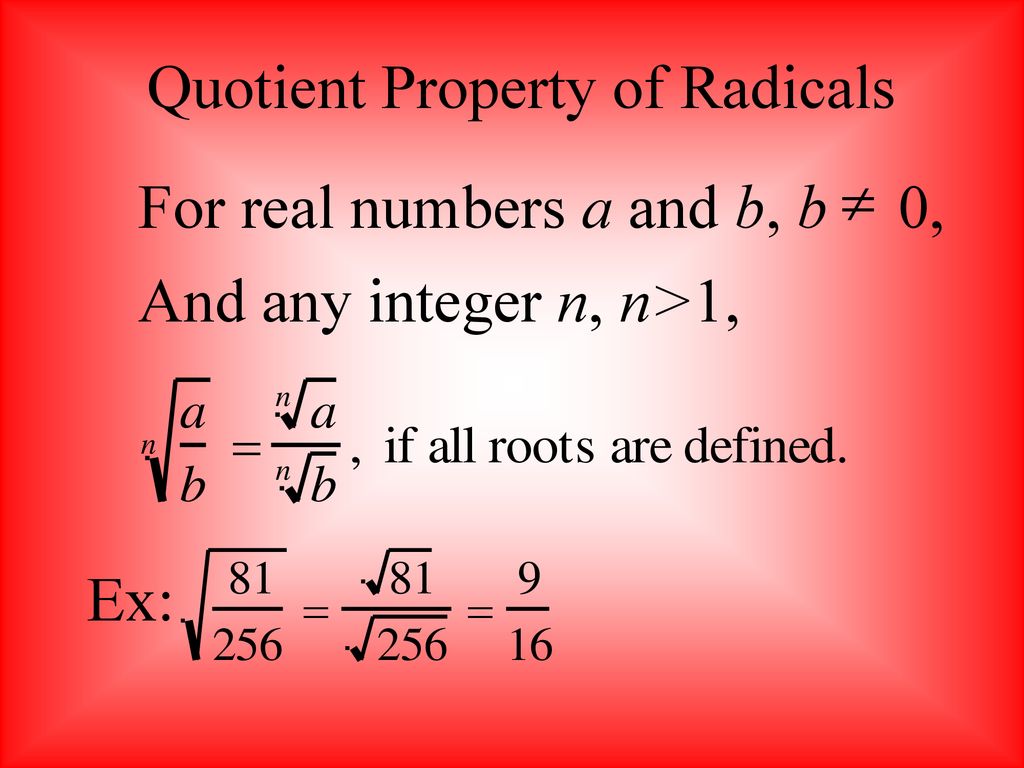 Simplifying Radical Expressions. - ppt download