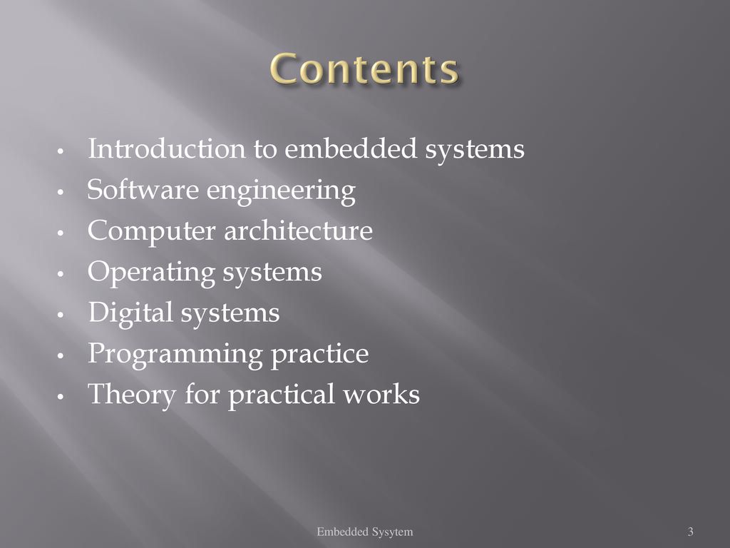 Embedded Systems By : Simran Amaandeep Singh - Ppt Download