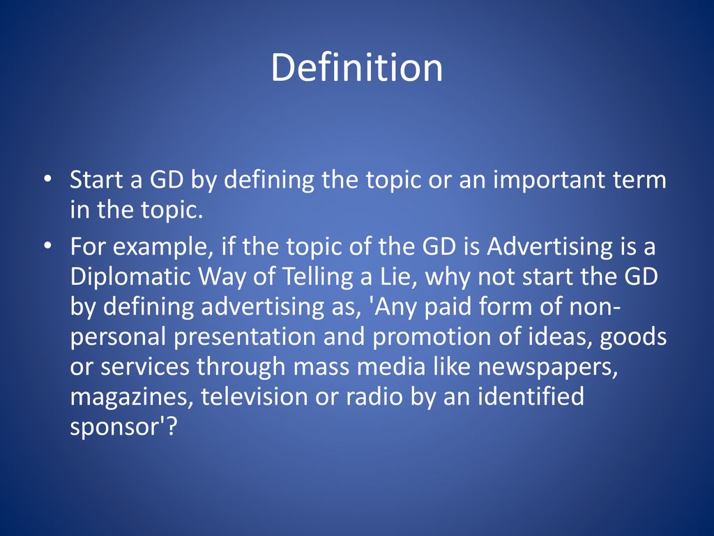 What Is Group Discussion? - Ppt Download
