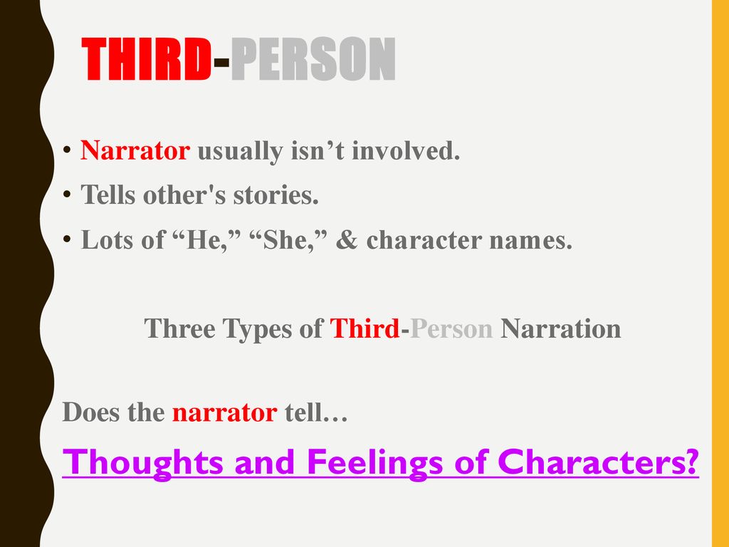 Narrative Perspective ppt download