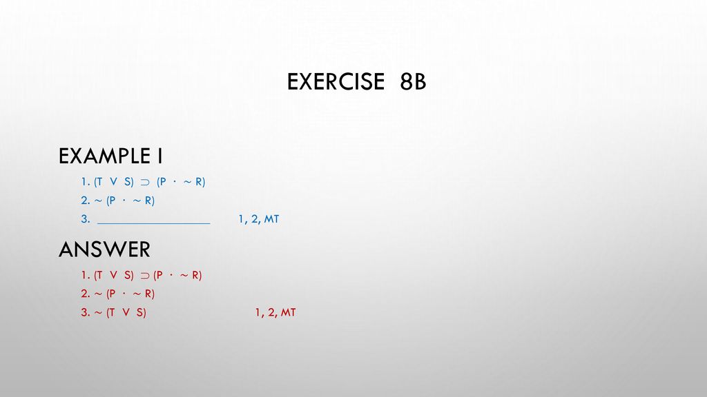Chapter 8 Natural Deduction Ppt Download