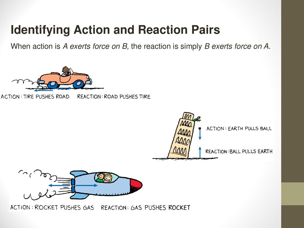 Solved Activity 1: Identifying Action and Reaction Pairs 1