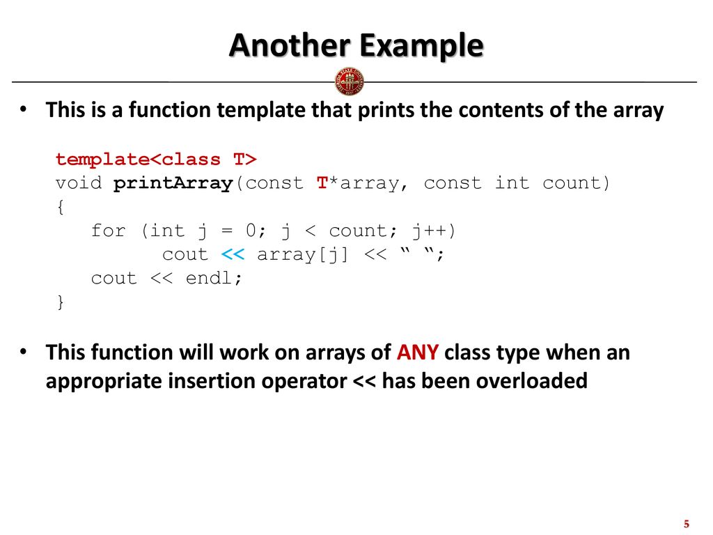 COP 3330 Object-oriented Programming in C++ - ppt download