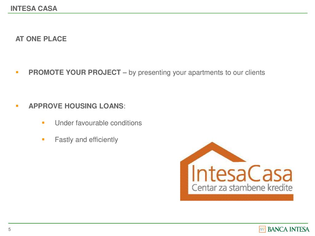 PROMOTE YOUR PROJECT – by presenting your apartments to our clients