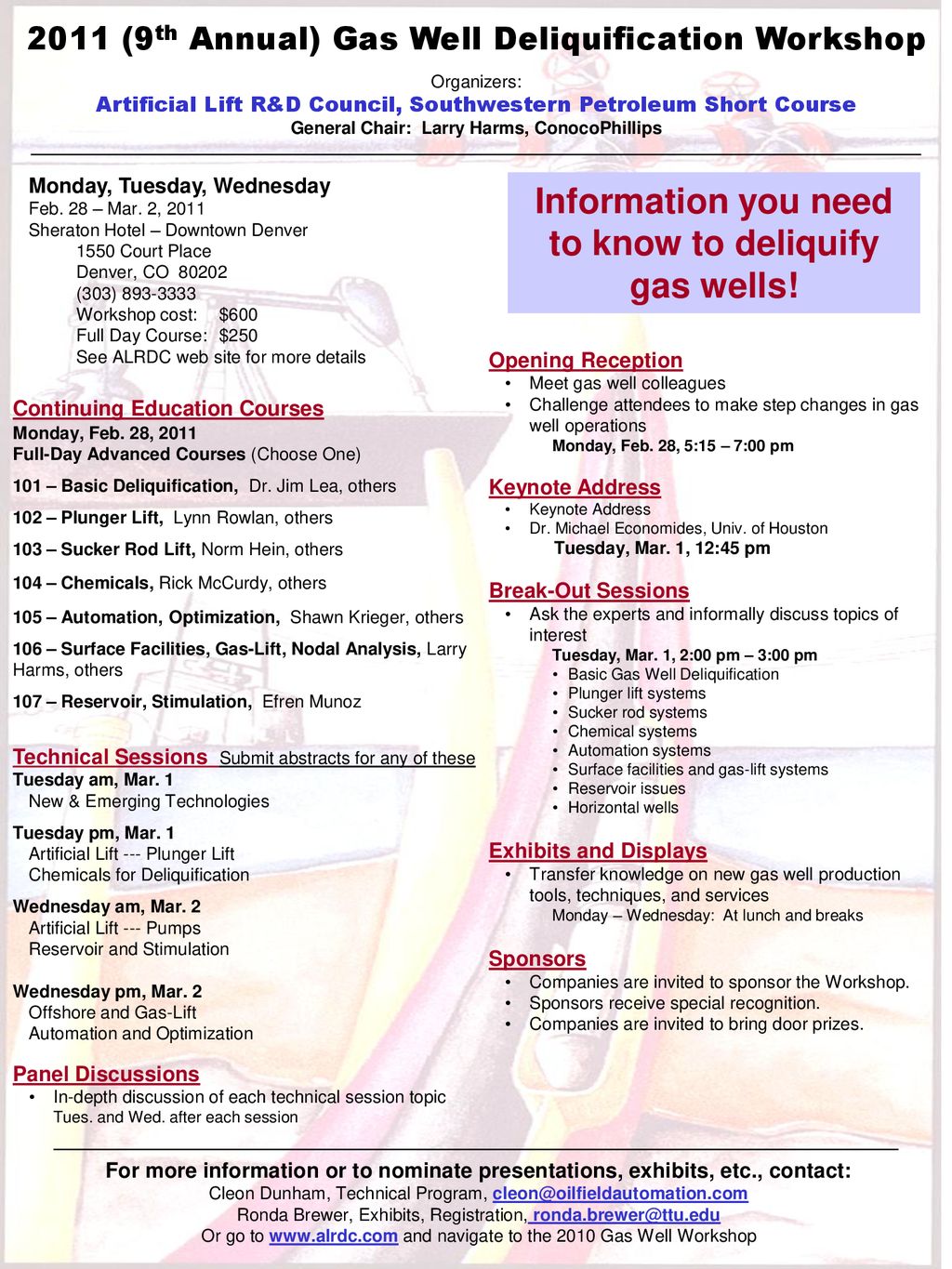 Information you need to know to deliquify gas wells ppt download