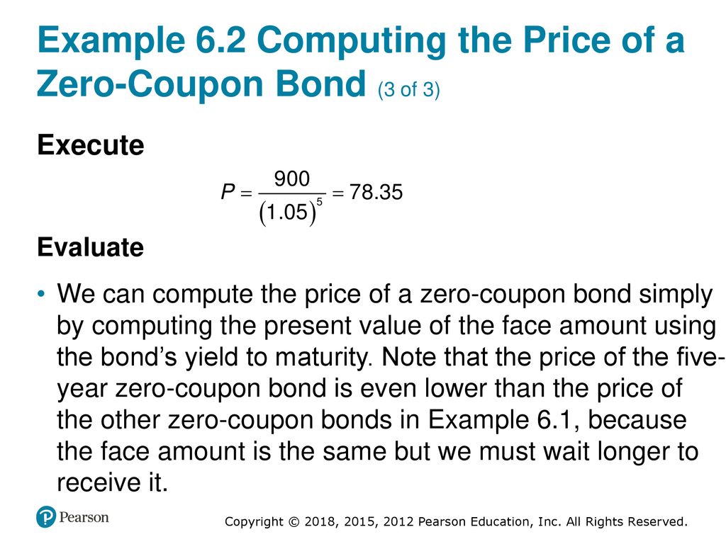 Present value of zero coupon bond calculator