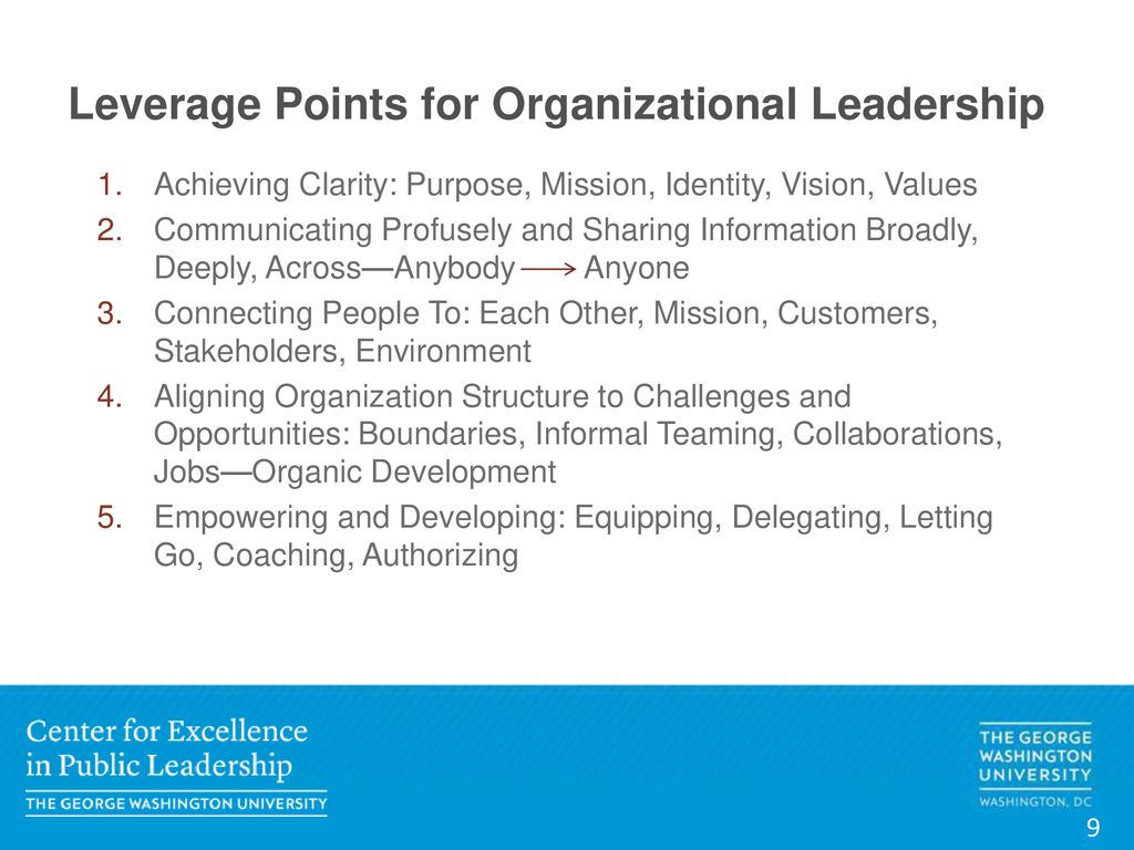 Organizational Leadership - ppt download