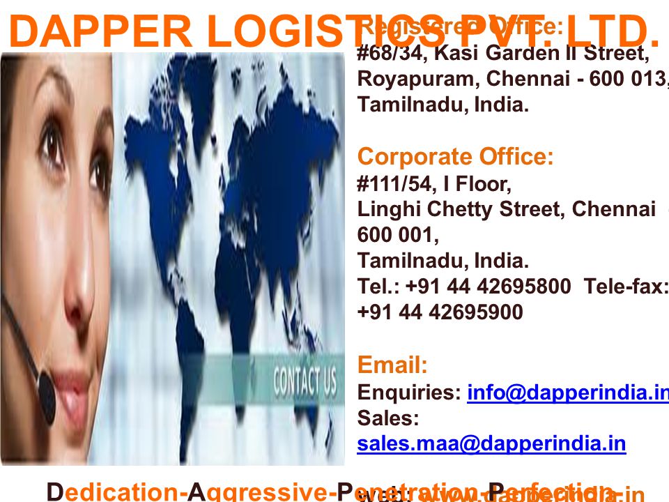DAPPER LOGISTICS PVT. LTD.