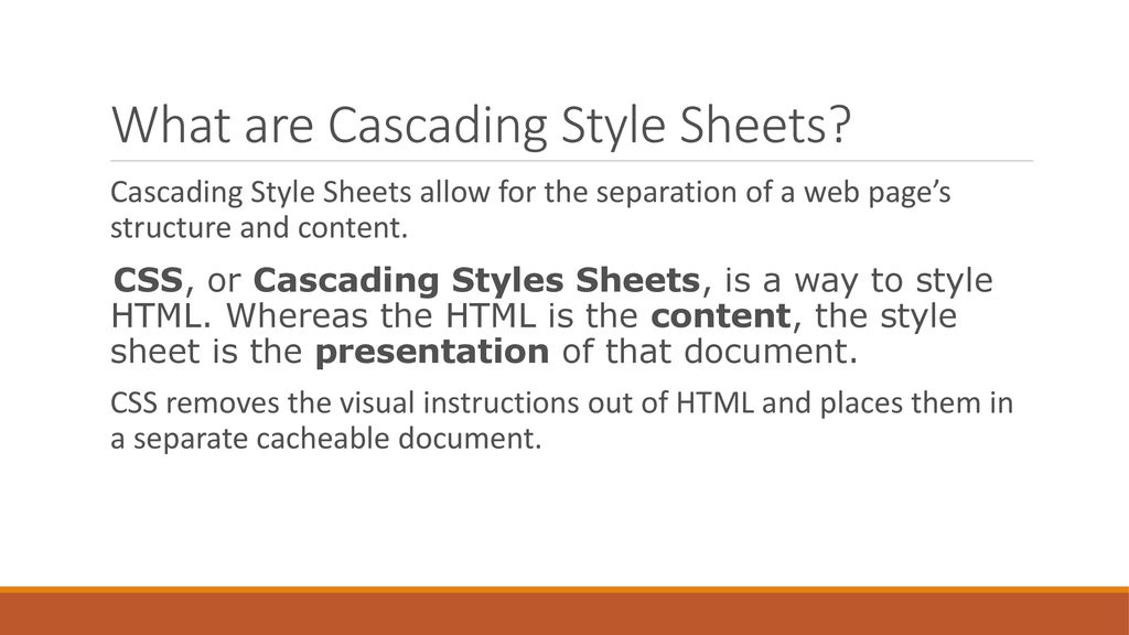 Introduction To Cascading Style Sheets (CSS) - Ppt Download