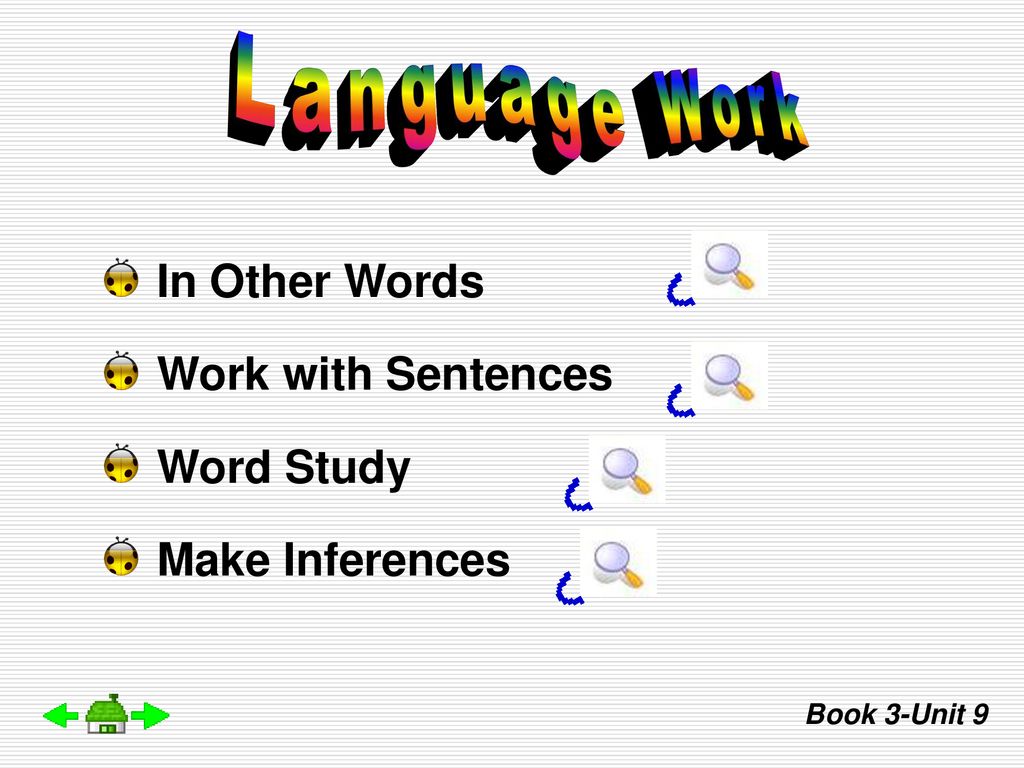 Part II Reading and Language Activities Book 3Unit ppt download