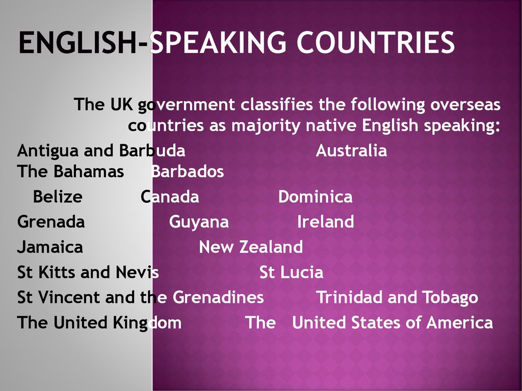 In english speaking countries they. Native English speaking Countries. English speaking Countries топик. Majority English-speaking Countries. The History of English speaking Countries.