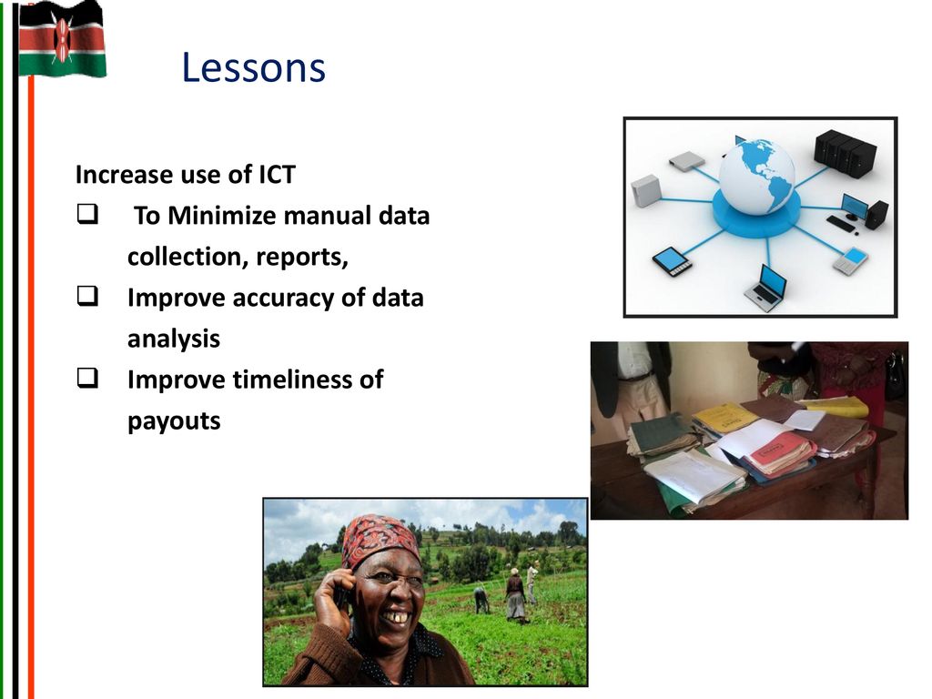 Lessons Increase use of ICT