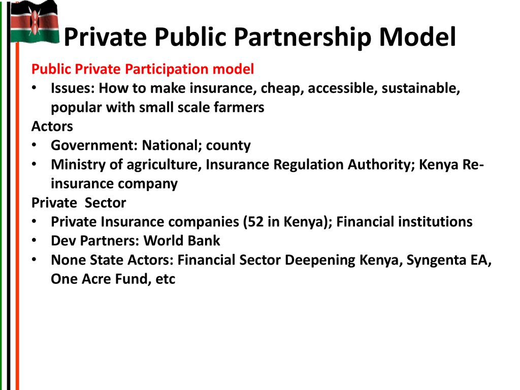 Private Public Partnership Model