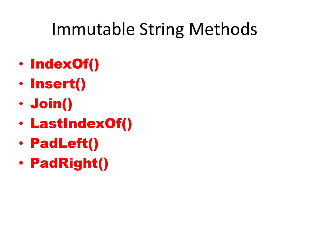 String Manipulation. - ppt download