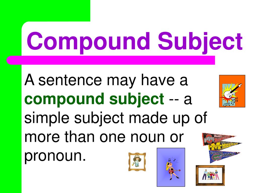 Simple subject. Compound subject. Compound subject and Predicate. Compound verbal Predicate в английском. Compound subject Predicate Worksheet.