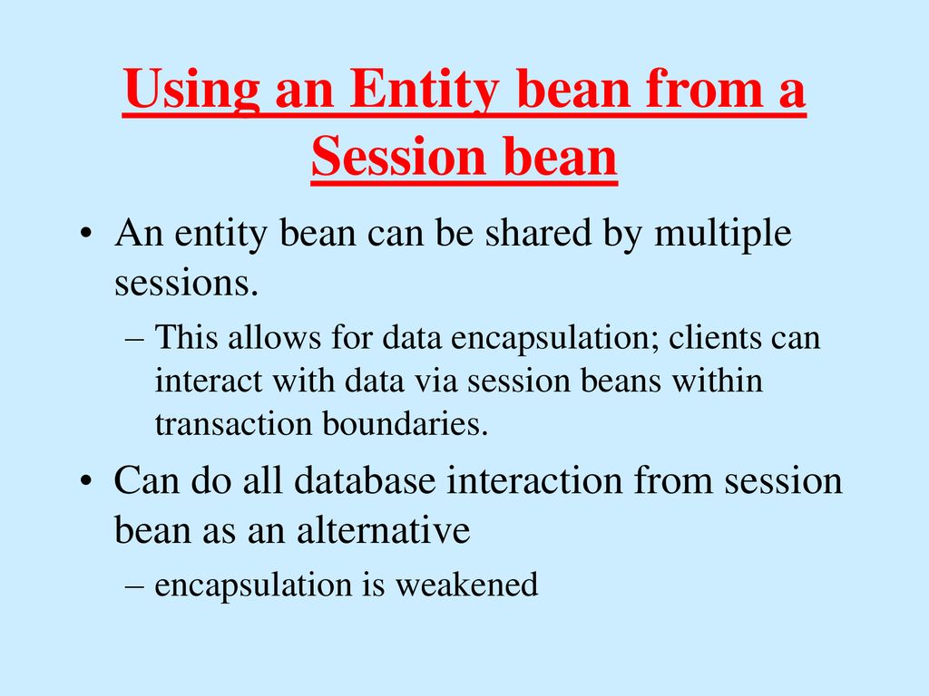 Enterprise Java Beans. - ppt download