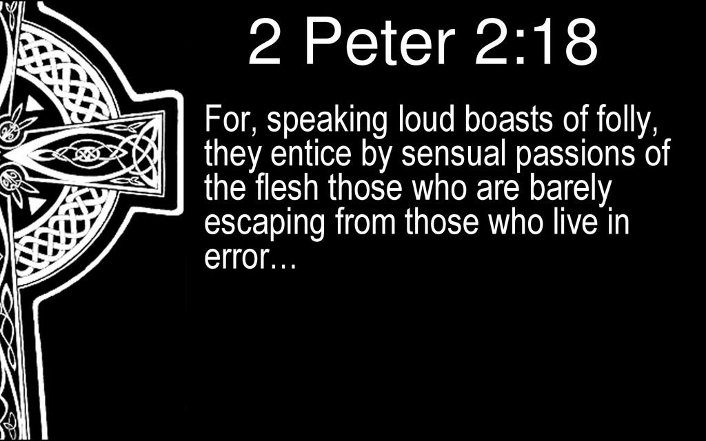 Portrait Of A False Prophet 2 Peter 2 10b Ppt Download portrait-of-a-false-prophet-2-peter-2-10b-ppt-download