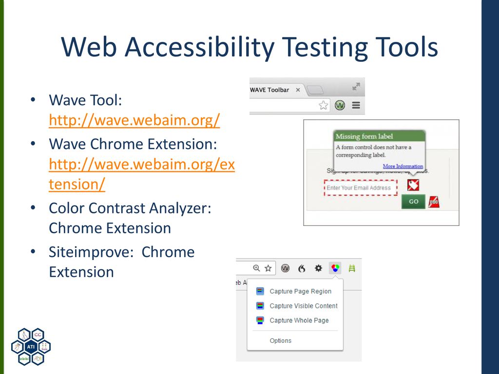 Web Accessibility Testing Tools