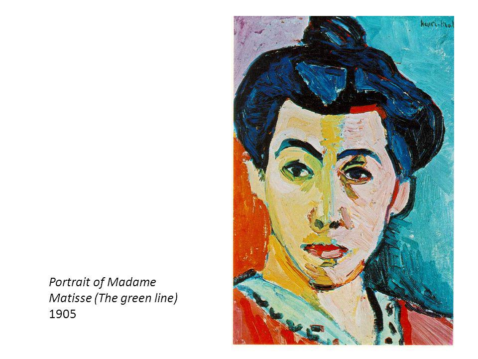 Portrait of Madame Matisse (The green line)