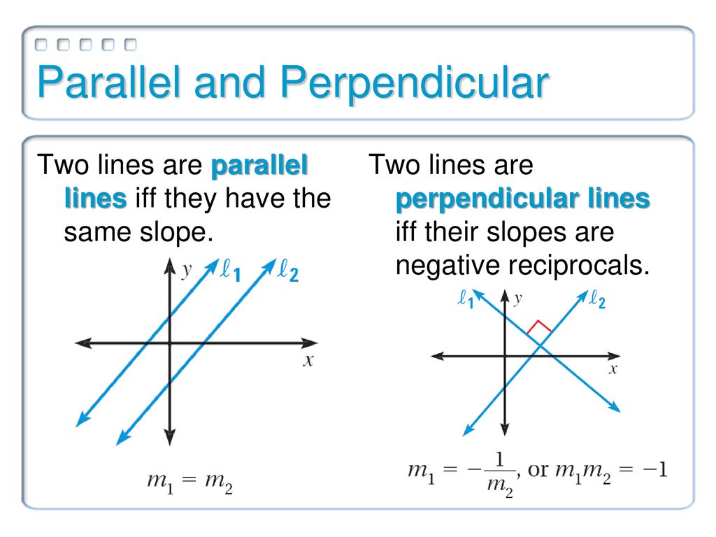 Find and Use Slopes of Lines Write and Graph Equations of Lines - ppt ...