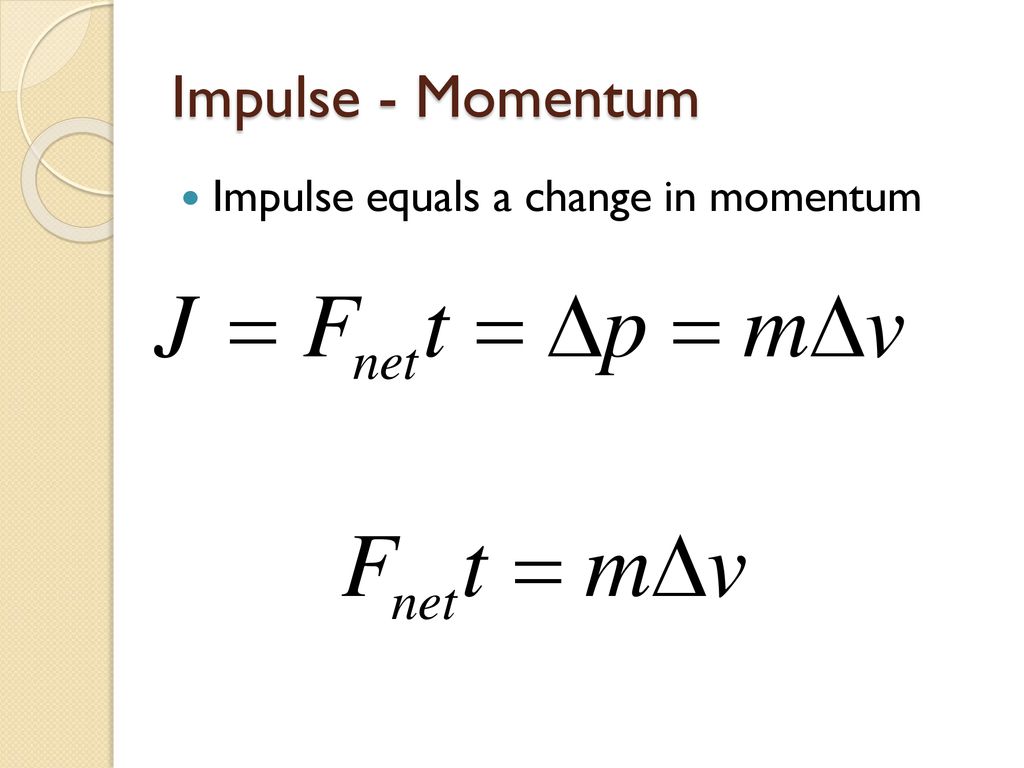 Energy and Momentum. - ppt download