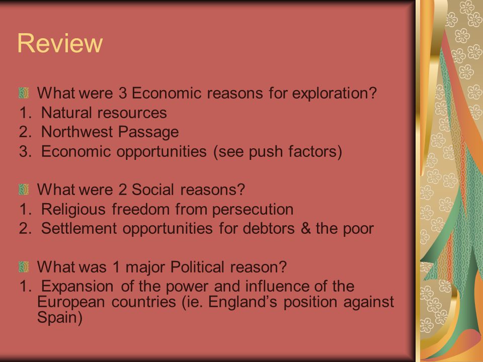 motives for european exploration of the new world ppt download reasons for european exploration