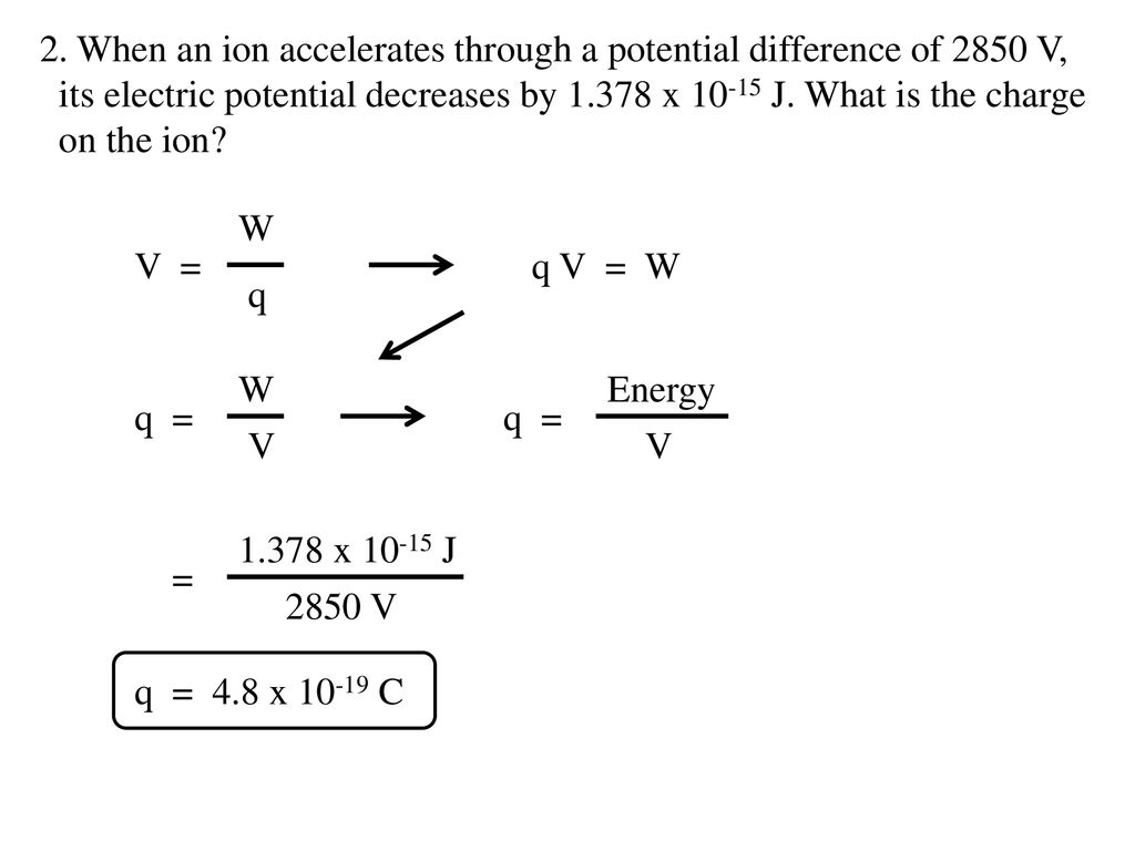 Feel The Potential Of Physics Answers Ppt Download