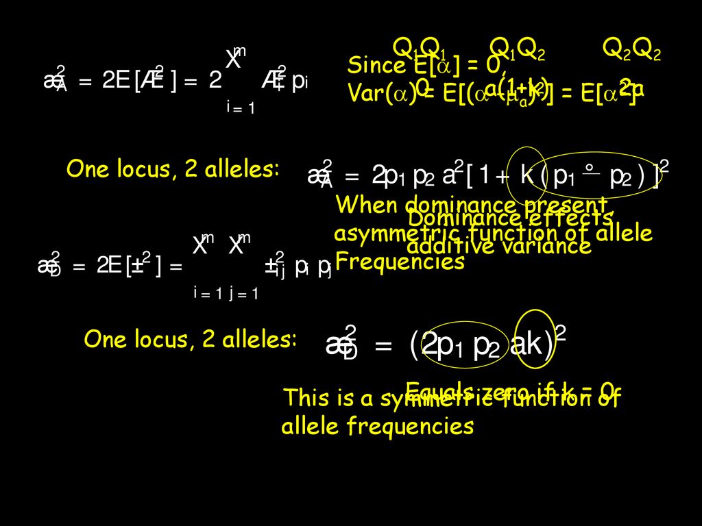 Lecture 2 Basic Quantitative Genetics Ppt Download