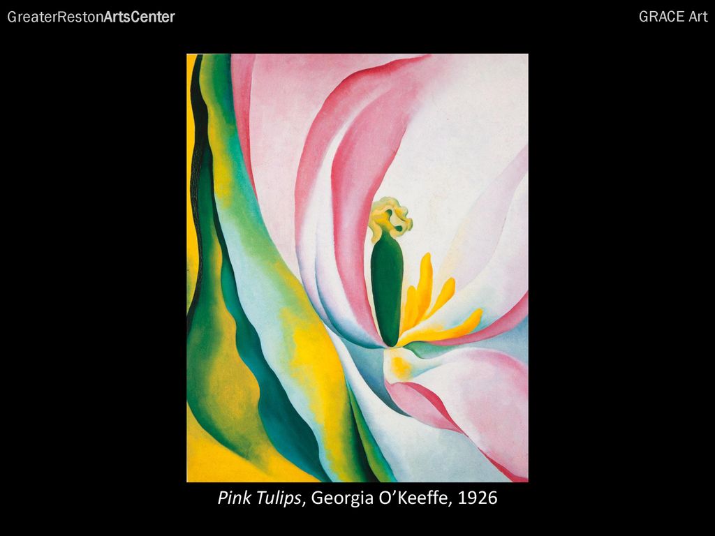 georgia o keeffe pink tulip