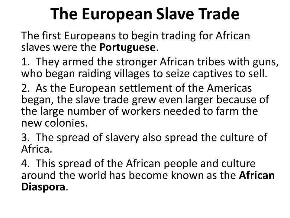 The European Slave Trade