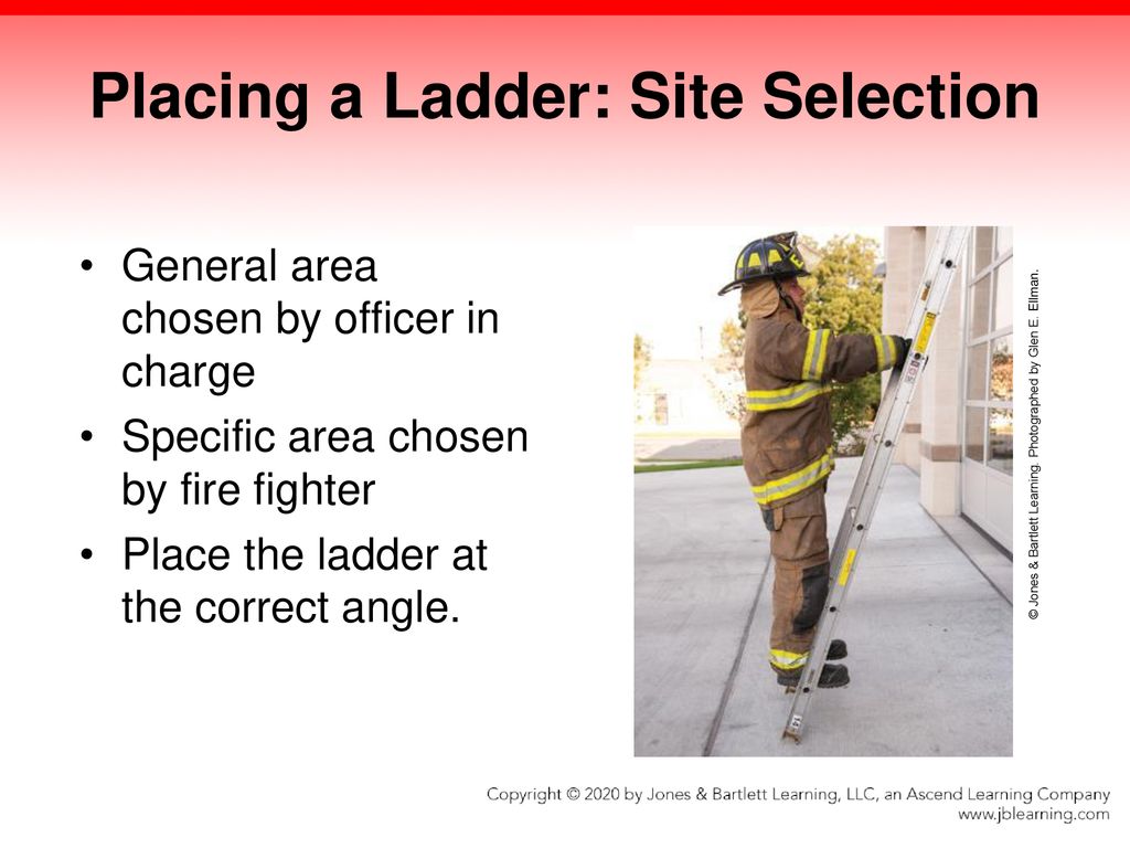 Placing a Ladder: Site Selection