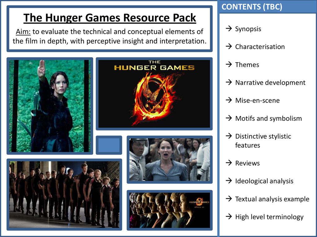 The Hunger Games Resource Pack ppt download