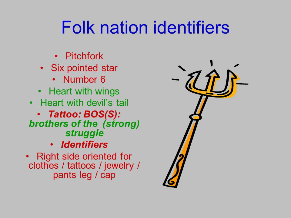 Folk nation identifiers.