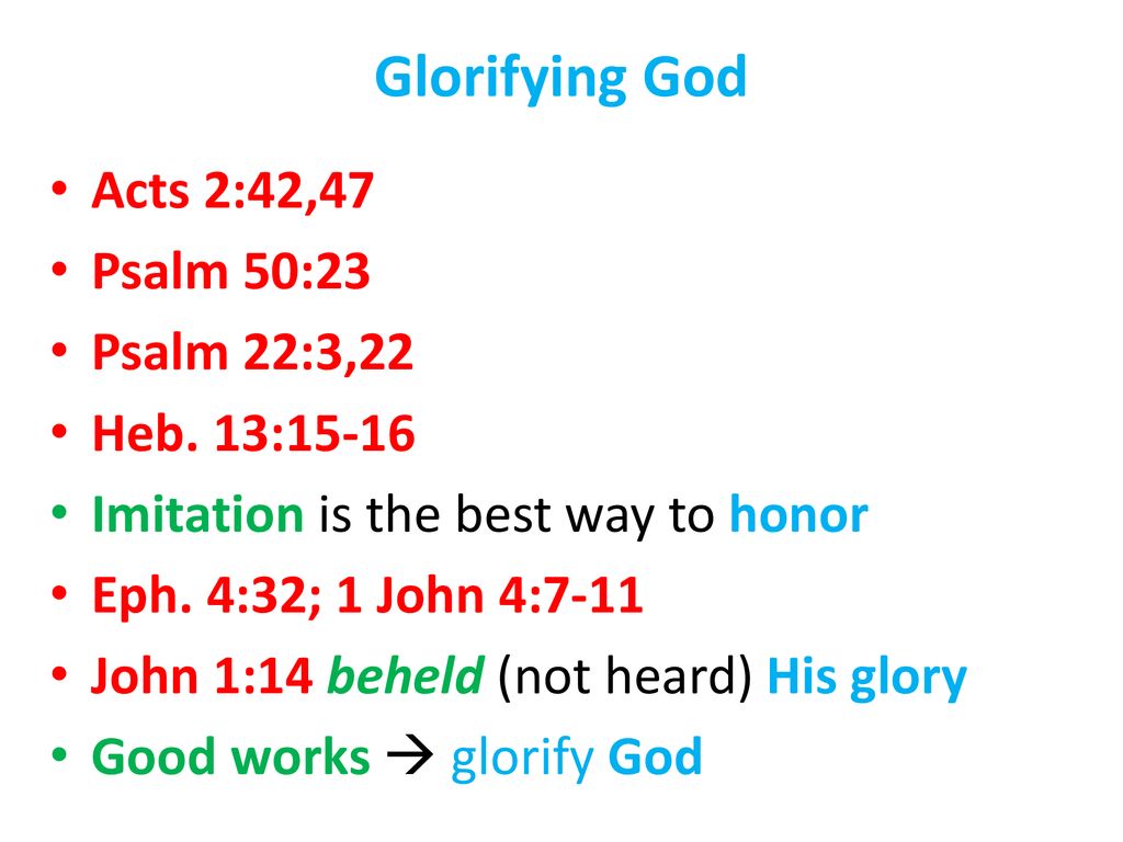 Glorifying God By Singing Ppt Download Glorifying God By Singing Ppt Download