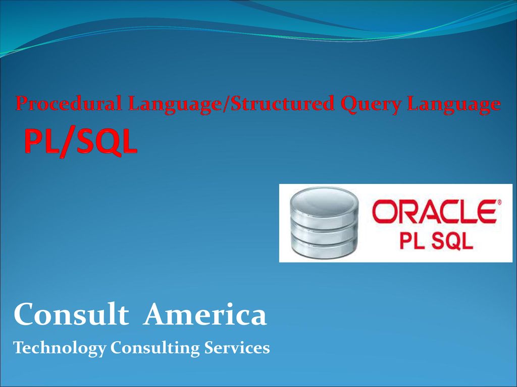Procedural Language/Structured Query Language PL/SQL - ppt download