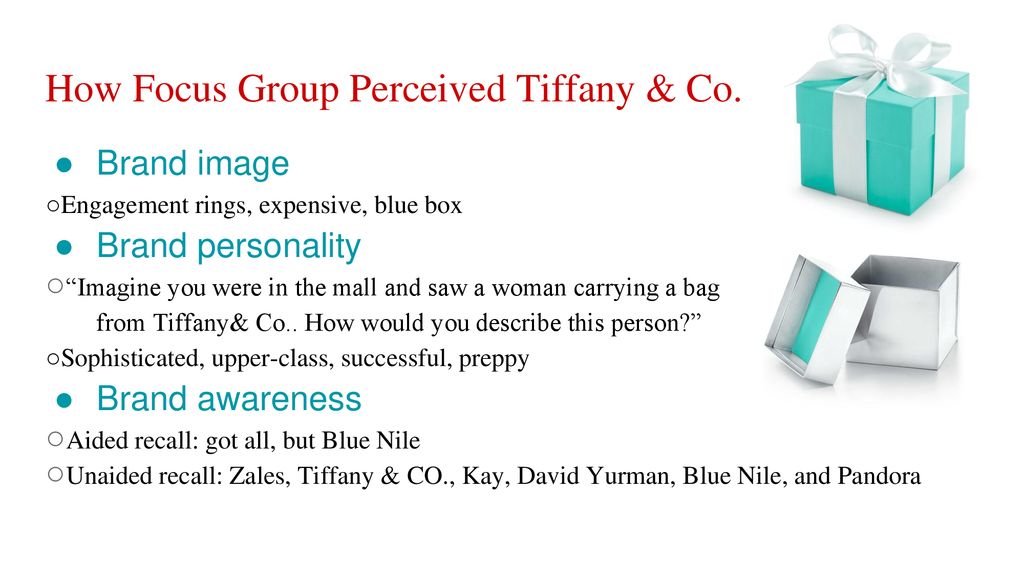 Brand Consultation Tiffany \u0026 Co. - ppt 
